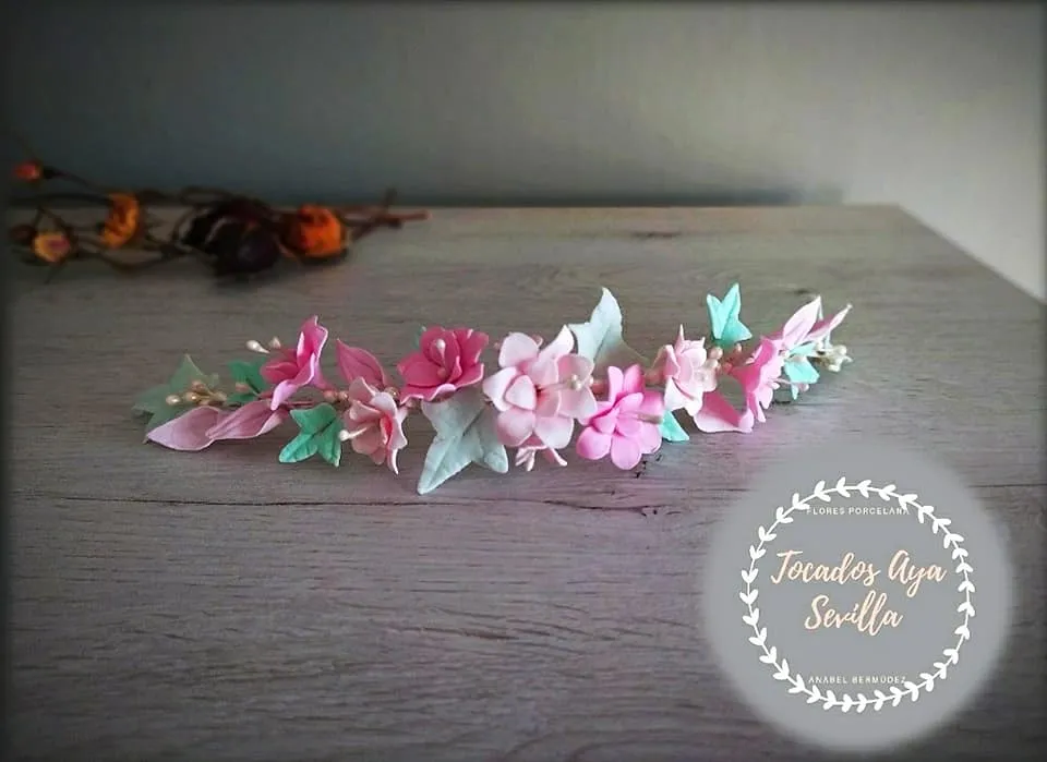 Tocado artesanal Aya Sevilla 4