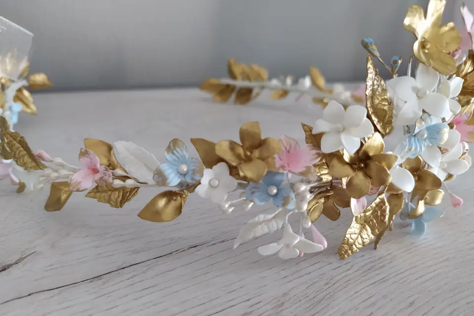 Bocetos de porcelana fría rusa para tocados