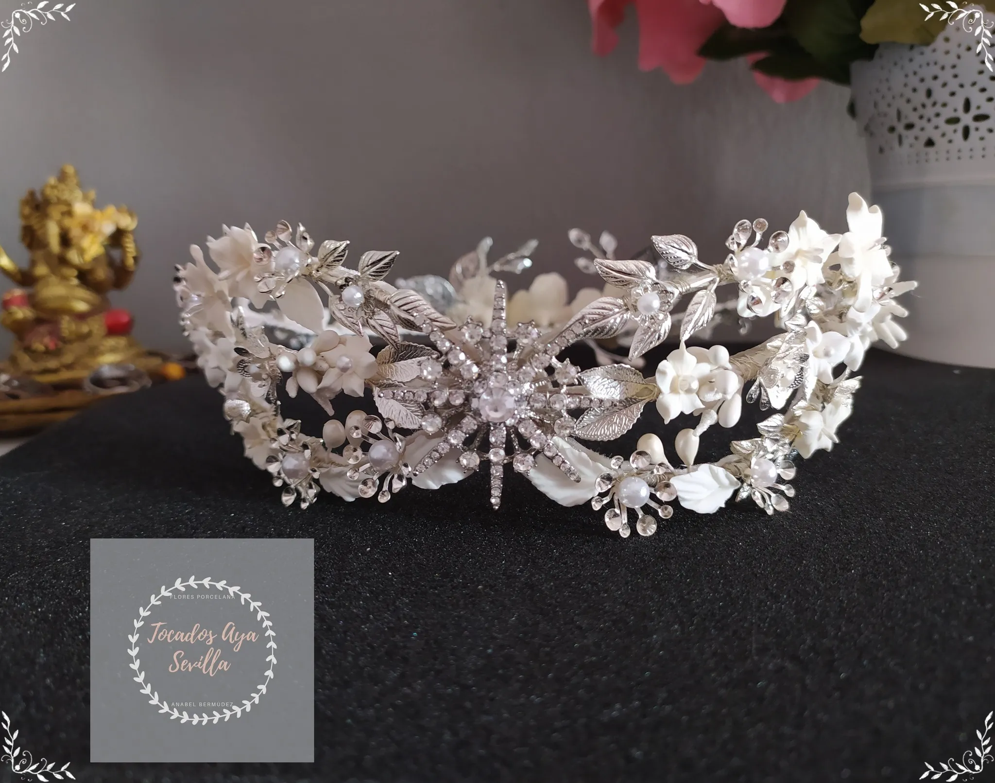 Tocado artesanal Aya Sevilla 9